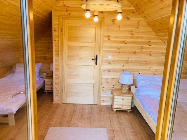 Kalinowy Sad Domki Z Jacuzzi I Sauna Mikołajki Exteriér fotografie