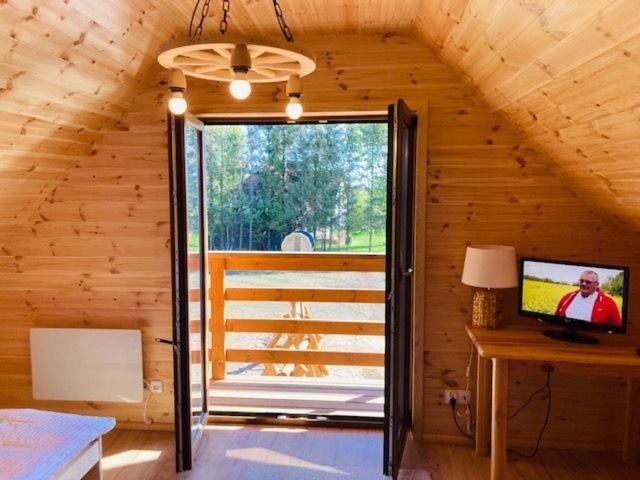 Kalinowy Sad Domki Z Jacuzzi I Sauna Mikołajki Exteriér fotografie